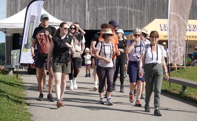 Marche gourmande 2024 – Départ